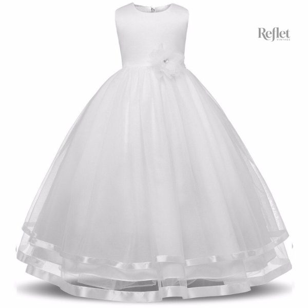 Robe de princesse avec brillance pour fille