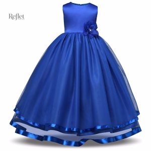Vêtement de fête scintillant pour fille
