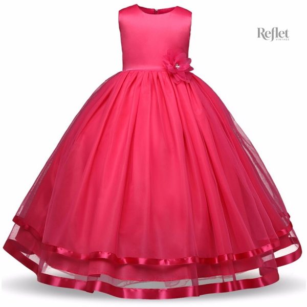 Robe de rêve scintillante pour petite