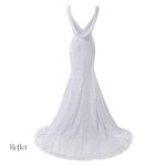 Design de robe de mariée princesse, idéal pour un mariage de conte