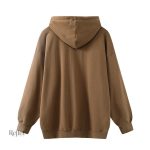 Pull décontracté à capuche pour homme
