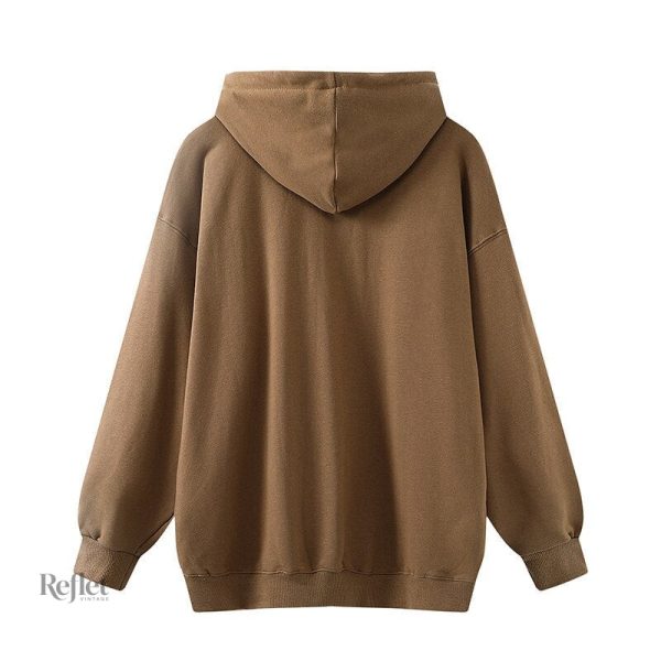 Pull décontracté à capuche pour homme