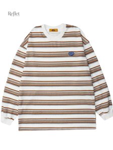 Pull décontracté à motifs rayés