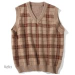 Pull sans manche homme au style vintage