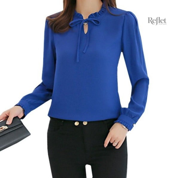 pull-chemise-femme-vintage-1 Pull vintage femme avec style chemise élégant