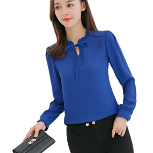 Chemise-pull femme au design rétro chic