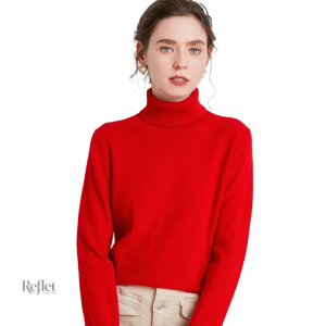 Pull vintage femme en laine douce et chaude