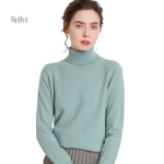 Pull col roulé pour un style rétro féminin