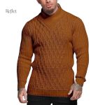 Pull col roulé homme pour l'hiver