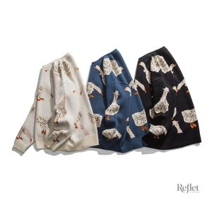 Pull homme en coton, coupe classique
