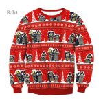 Pull de Noël homme, style ancien et allure décontractée