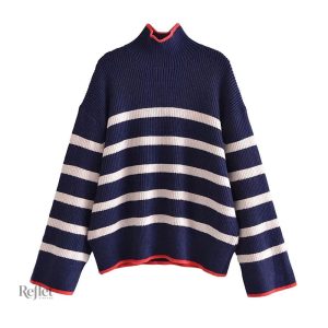 Pull vintage femme pour le ski, style rétro et confortable