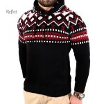 Pull en laine vintage pour homme