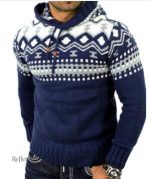 Pull vintage, coupe moderne en laine