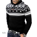 Pull homme, design classique en laine