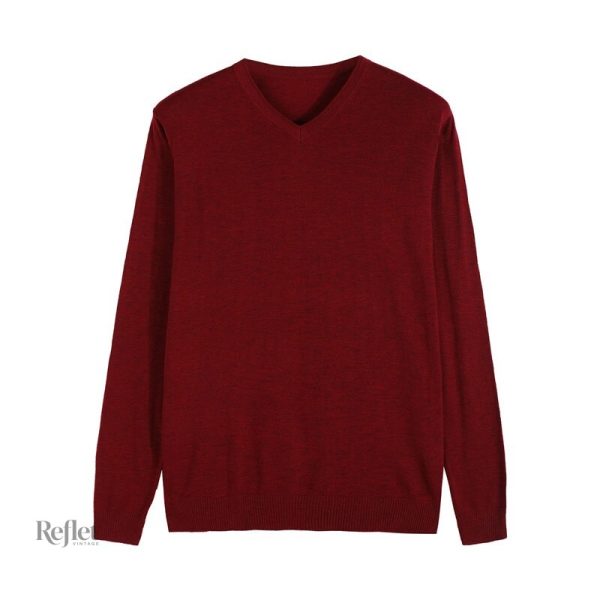 Pull vintage homme, couleur bleue sombre