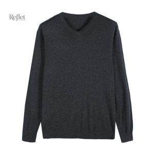 Pull homme bleu marine style rétro