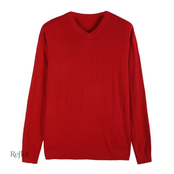 Pull rétro bleu marine pour homme