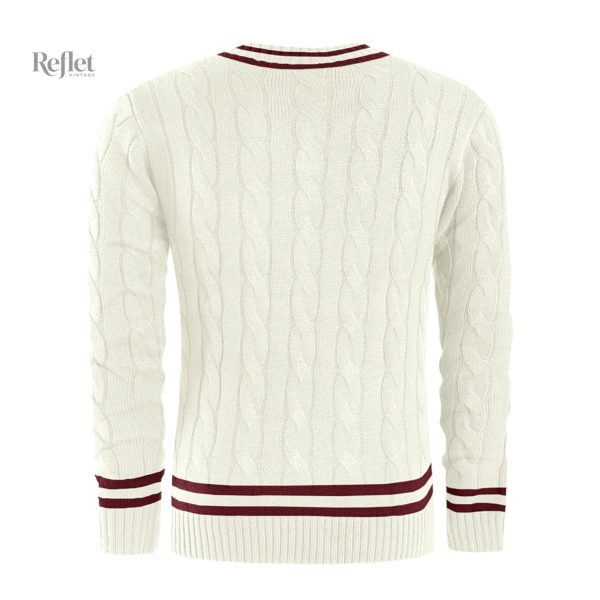 Pull classique homme style vintage