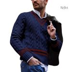 Pull en v classique pour un style intemporel