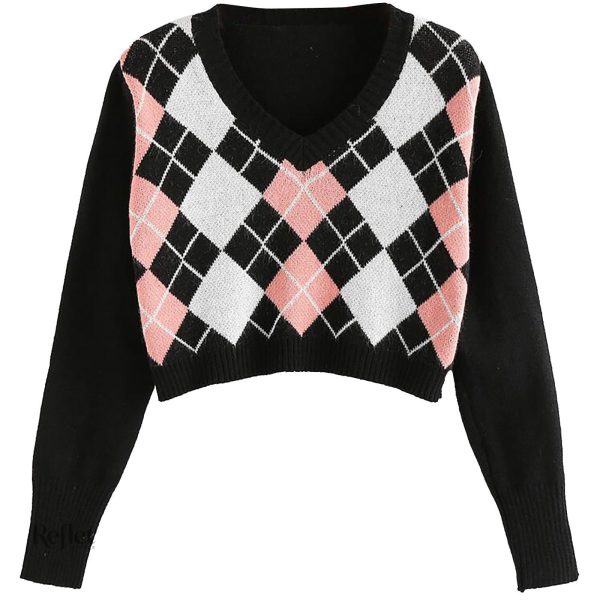 Pull tendance femme en version vintage avec broderies créatives