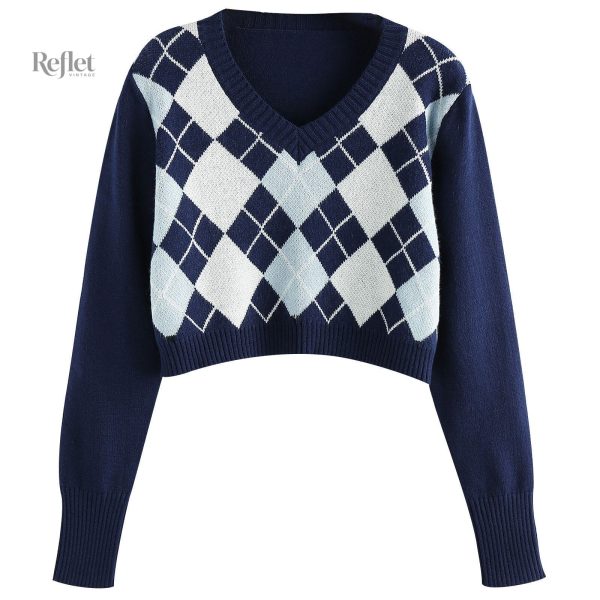 Pull femme élégant en tissu vintage avec broderies