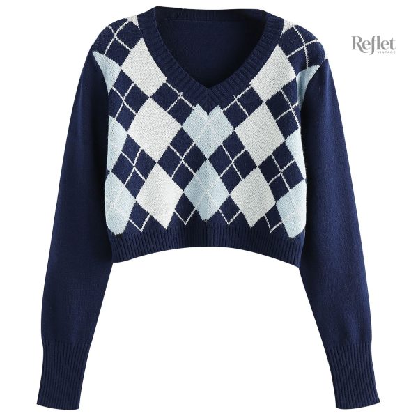 Pull brodé au look rétro pour une touche de caractère