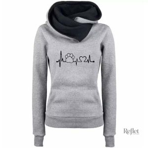 Pull femme vintage avec motif classique élégant