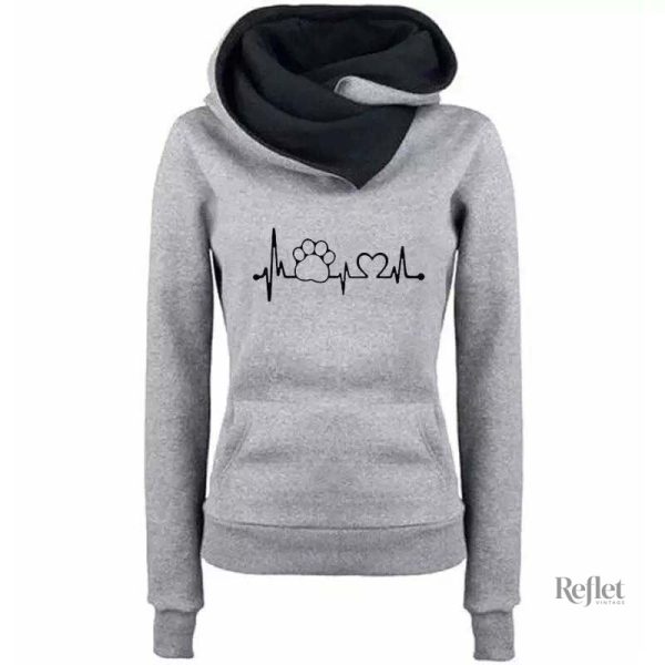 Pull femme vintage avec motif classique élégant