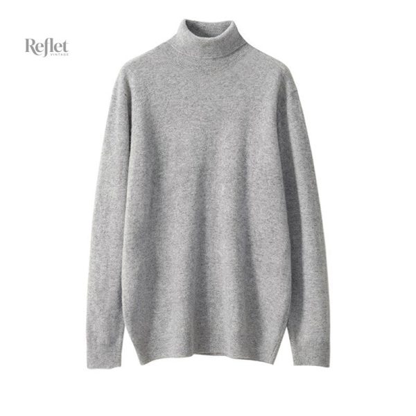 Pull femme vintage aux couleurs rétro apaisantes