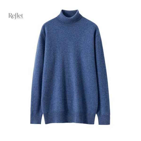 Pull retro féminin au tricot doux et agréable