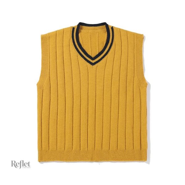 Gilet vintage sans manche pour homme