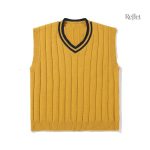 Pull gilet pour homme au style rétro
