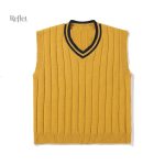 Pull sans manche pour un look vintage