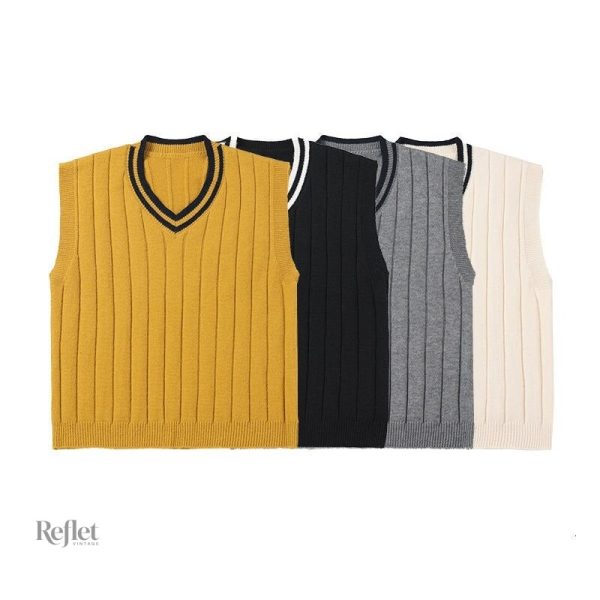 Vêtement masculin gilet sans manche vintage