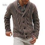 Pull en maille pour homme style rétro