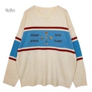 Pull vintage femme pour l'hiver, style rétro élégant