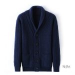 Pull vintage hiver homme en maille épaisse et confortable