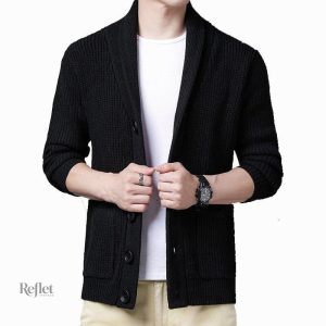 Pull homme style rétro, idéal pour la saison froide
