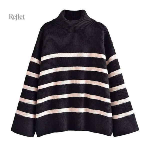pull-hiver-vintage-femme-1 Pull vintage femme pour l'hiver avec motifs classiques