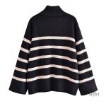 Pull femme au style rétro, idéal pour les saisons froides