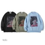 Pull Retro Homme en Coton Doux