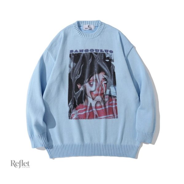 Pull Classique Noir pour Style Vintage