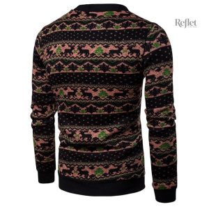 Pull vintage homme, style classique pour saison froide