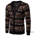 Pull en maille pour homme, look vintage d'hiver