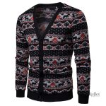 Pull homme hiver, modèle rétro en coloris neutre