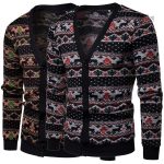 Pull vintage pour homme, tendance hiver confortable