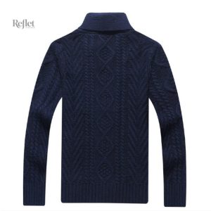 Veste pull vintage pour hommes, look intemporel