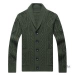 Haut en maille vintage pour homme, style classique