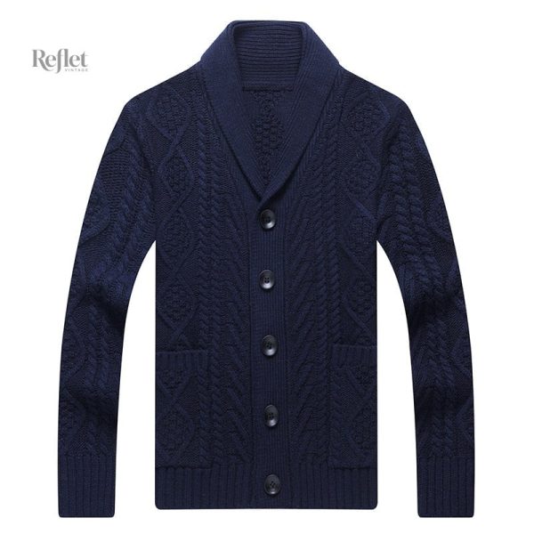 Pull décontracté homme New Man, ambiance rétro